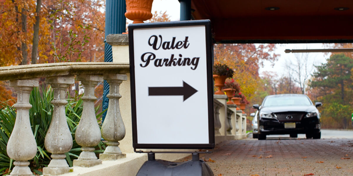 valet parking signs - top rated restaurant insurance coverage provider park ridge nj