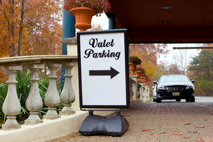 valet parking signs - top rated restaurant insurance coverage provider park ridge nj